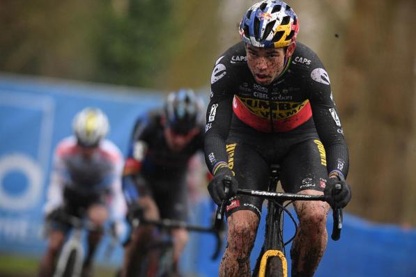 Wout van Aert werd begin deze maand Belgisch kampioen.© (Foto BELGA)