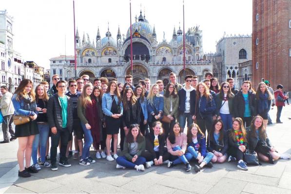 Een foto uit Venetië tijdens de Italiëreis in 2017. Toen was er van corona nog lang geen sprake.©JS