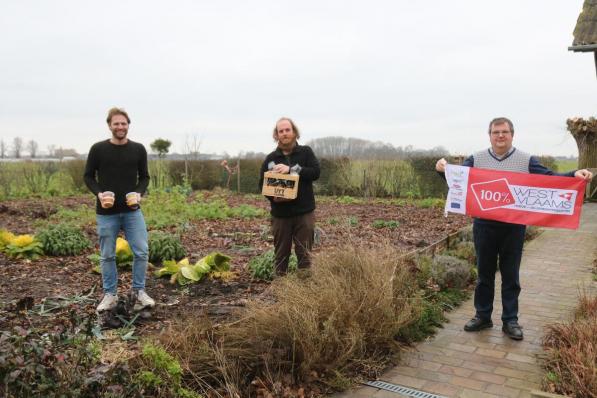 V.l.n.r. Pieter Glorie, Steven Pil en Johan Vandamme.© ACK