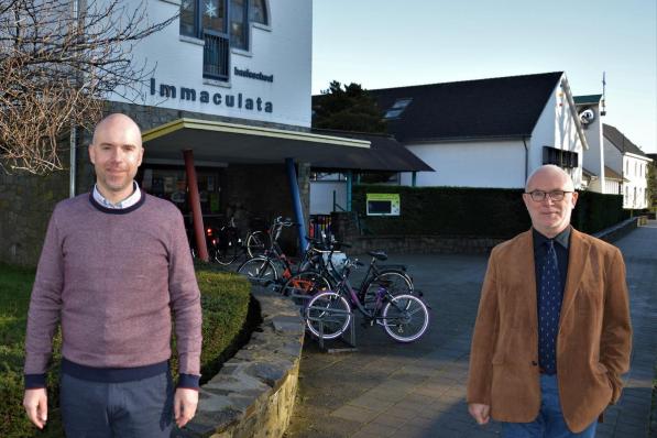 Mathieu Vandevoorde volgt Michel Goeman op als directeur van de basisschool Immaculata. (foto WK)