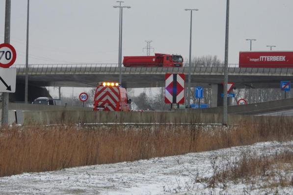 De klus werd vanmorgen snel geklaard.© JVM