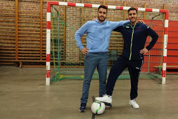 Younes en Youssef El Haddaji.© AN