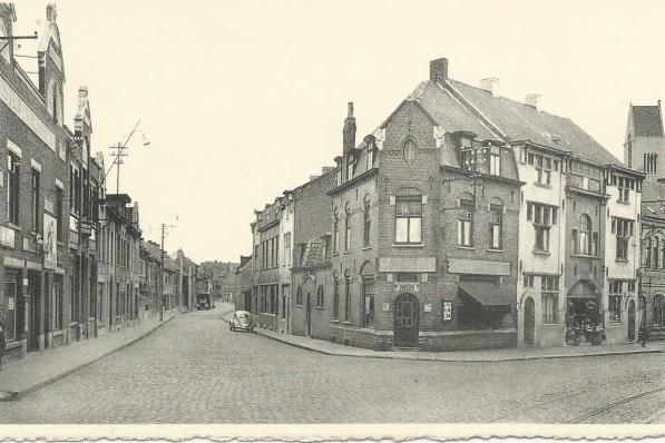 Een beeld van de Oude Stationsstraat in de jaren ‘50.© (foto WME/De Roede van Tielt)