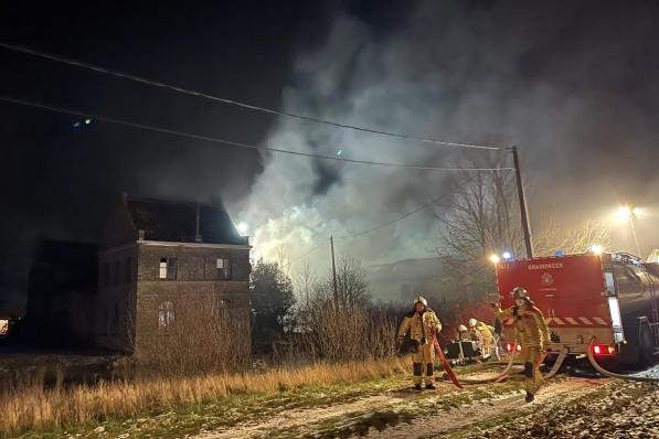 De brandweer had de situatie vrij snel onder controle.© foto TP