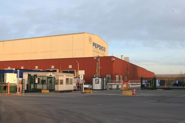 De vestiging van PepsiCo in Veurne.© MVO
