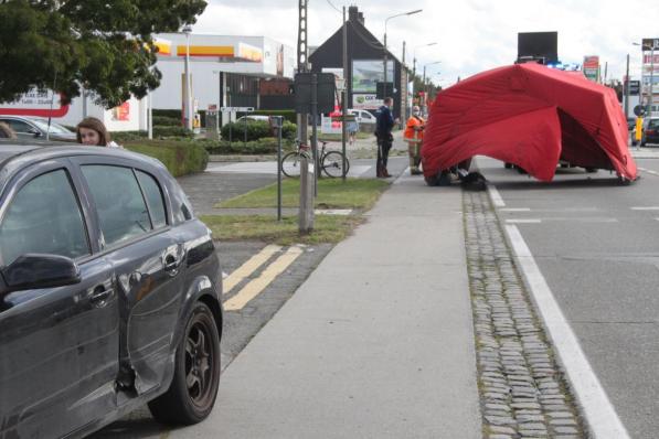 Het fatale ongeval gebeurde op 24 september 2020 in Roeselare.© LSi