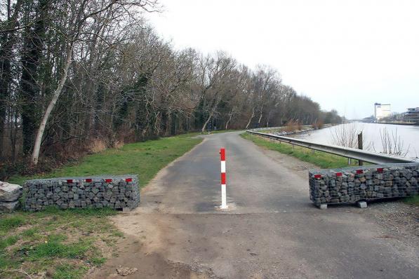 Het jaagpad wordt een rustige plek voor fietsers en voetgangers.© Patrick Depypere