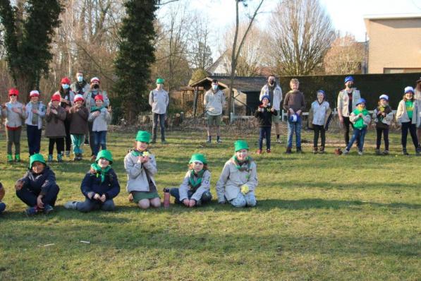 De kinderen, leiders en hoofdleiders maken er iedere zaterdag een topdag van. (foto ACK)©type=