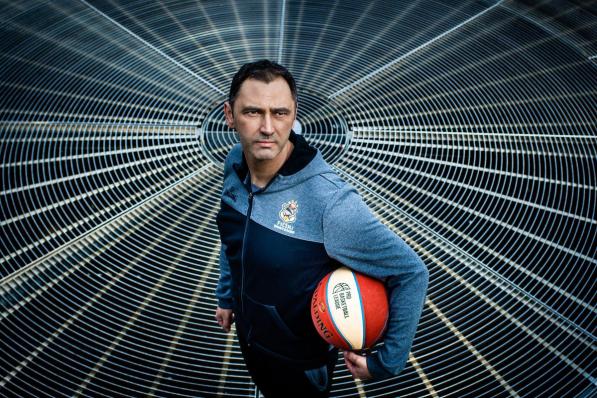 Dario Gjergja, Kroatisch-Belgisch basketbalcoach.© Kris Van Exel