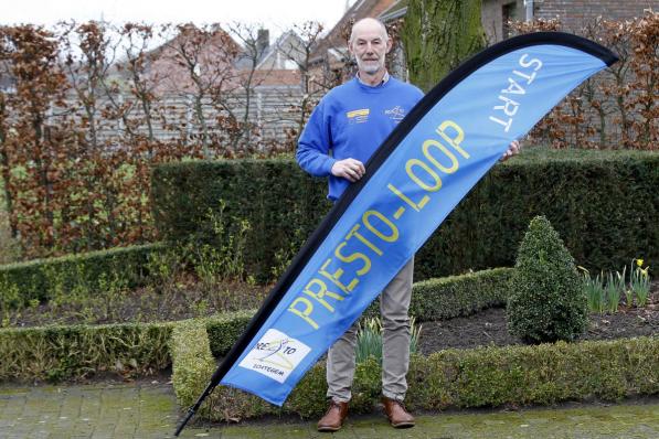 Ronny Pollet is de voorzitter van loop- en wandelclub Presto.© Foto Coghe