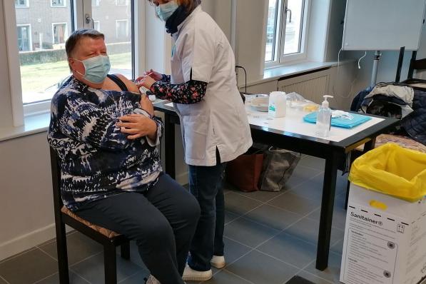 In Veurne wordt volop gevaccineerd.©MYRIAM VAN DEN PUTTE Myriam Van den Putte