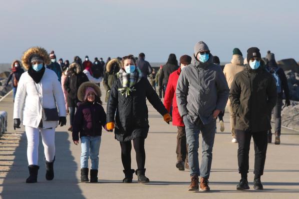 In de krokusvakantie was het al erg druk aan zee en dat zal in de paasvakantie niet anders zijn.© PM