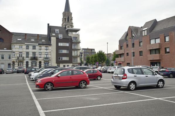 De Moermanparking blijft zeker nog tot 2024 parking.© Stefaan Beel