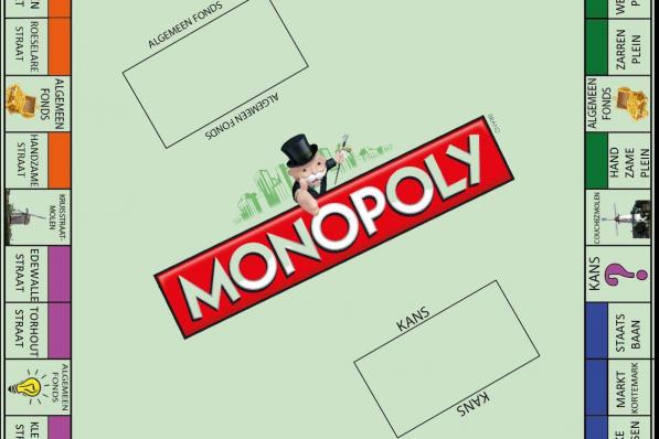 De inwoners konden toch even dromen van een eigen Monopoly-spel.© gf