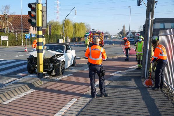De oorzaak van het ongeval is nog niet bekend.© CLL