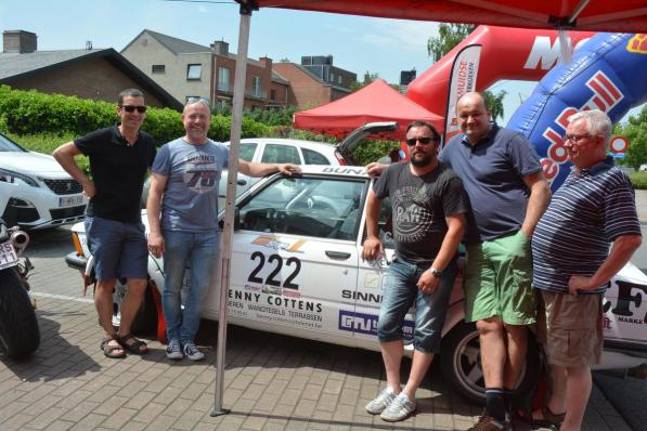 Dit jaar zal het team Benny Cottens Oostrozebeke niet te zien zijn tijdens de rally, want alles schuift op naar volgend jaar.© JCR