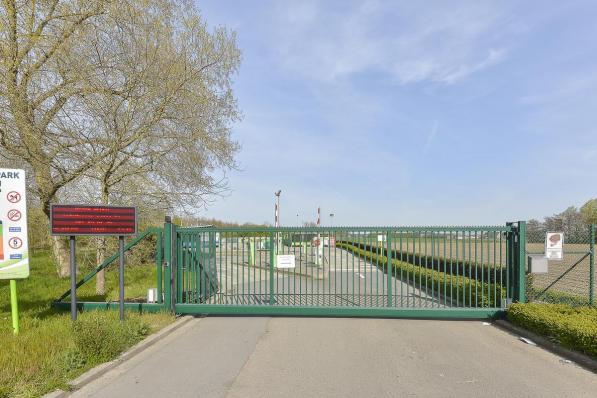 Het containerpark in Geluwe is heel de week gesloten.©Luc Vanthuyne LVW