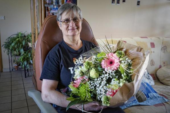 Rita Denoeud wil haar kleinkinderen zo snel mogelijk vastpakken en knuffelen. (foto CLL)