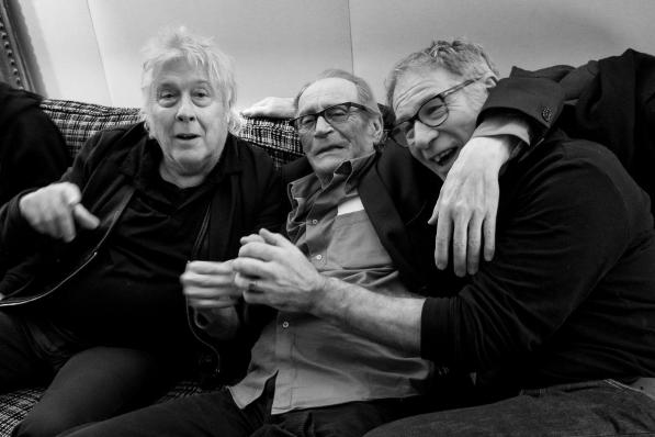 Boezemvrienden Arno, Paul Decouter en Danny Willems (v.l.n.r.) op hun laatste uitstapje samen naar Parijs.© Danny Willems