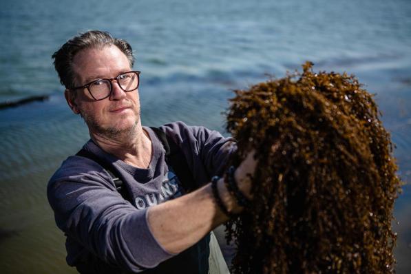 Seaweedchef Donald Deschagt.©  Davy Coghe