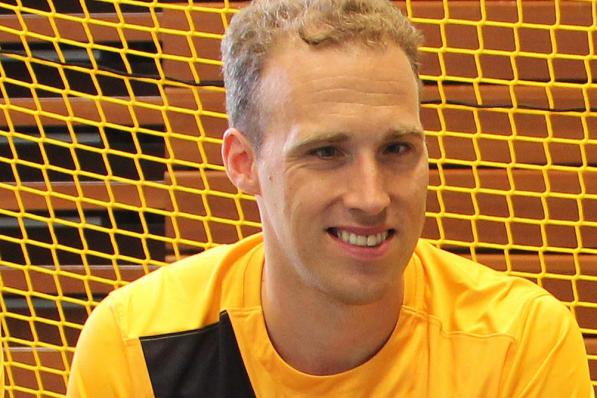 Tom Vanhove, speler van het nationaal Goalbalteam, de Belgian Bulls, zal als enige landgenoot samen met 21 andere buitenlandse kandidaten strijden voor een zetel in de IPC-atletencommissie.© foto ACR