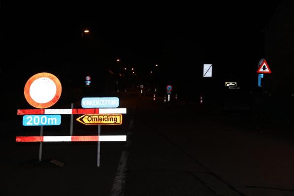 Lode Anseel kon ‘s nachts plots zijn straat niet meer in door een... vinkenzetting.© foto Lode Anseel