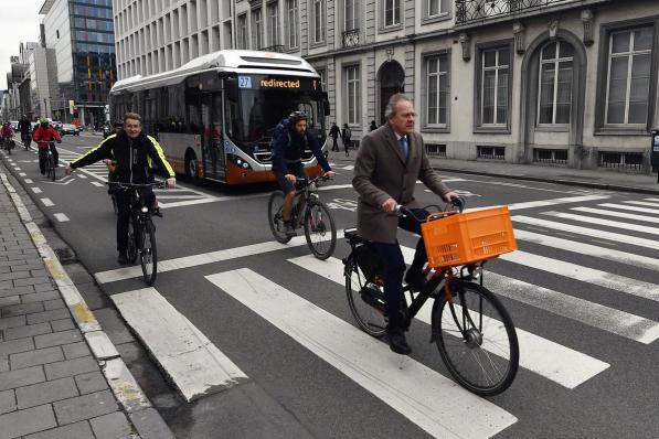 In heel Vlaanderen zullen vrijwillige straatvinkers de mobiliteit van hun straat observeren.© Belga