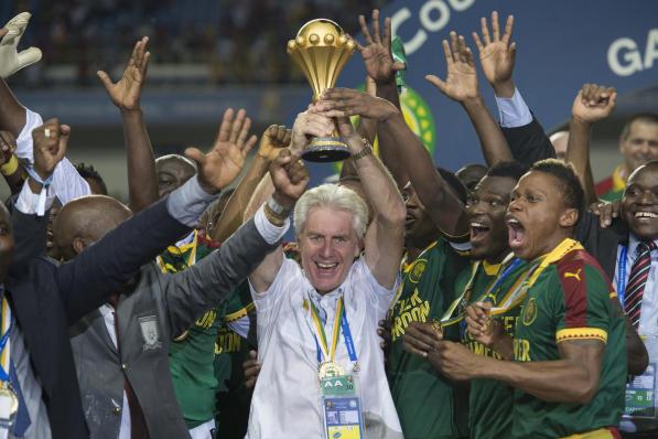 Hugo Broos verbaasde met Kameroen in 2017 vriend en vijand door de Afrika Cup te winnen.© Getty Images
