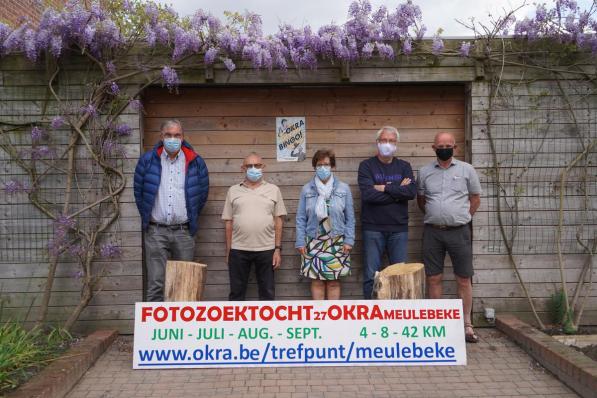 De Okra-leden achter deze zoektocht: Danny Tuytens, José Debackere, Myriam Sabbe, Frank Noël en Eric Neirinck.© LUC