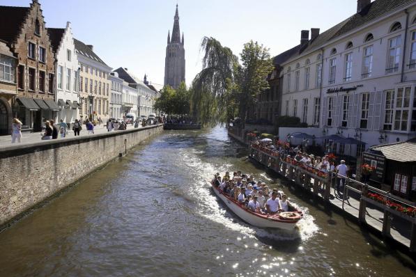 De campagne moet ook weer toeristen naar Brugge lokken.© BELGA