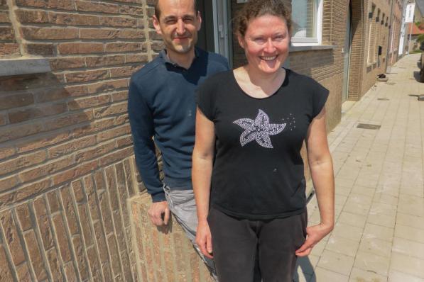David Dennekin en Valerie Sohier zien hun verhuis naar Haringe in ieder geval zitten.© foto MD