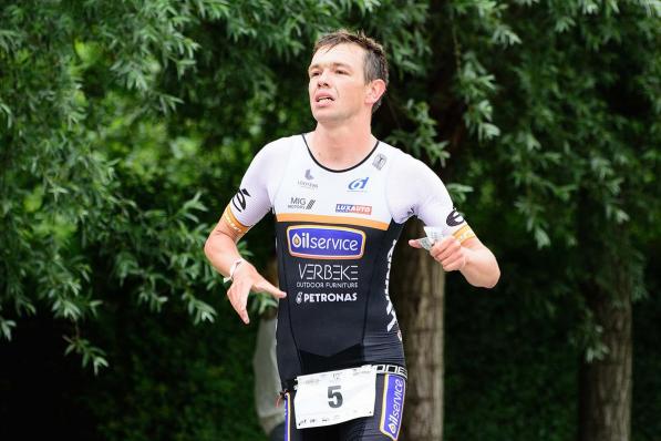 Sybren Baelde finishte in Zomergem in 3u51’13”.© Andy Meulemeester