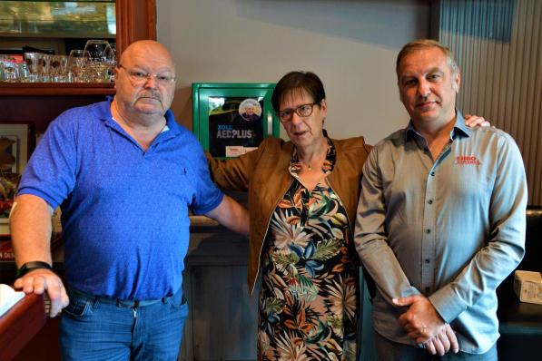 Michel Van den Brande, Christa Merckx en Luc Van de Velde.© WK