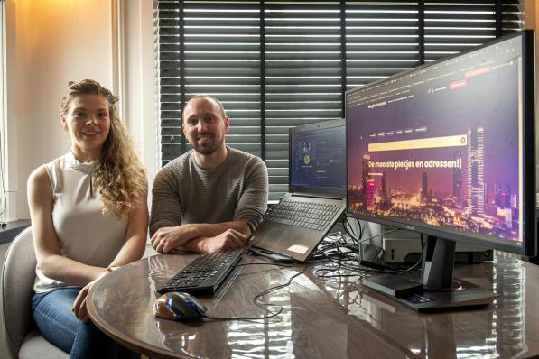 Steve Van Maele & Thalia Declerck.© JCR