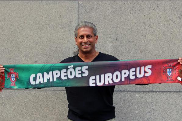 Ricardo De Almeida zag zijn geboorteland Portugal in 2016 reeds Europees kampioen worden. Hij hoopt nu op winst tegen de Belgen.© ACR