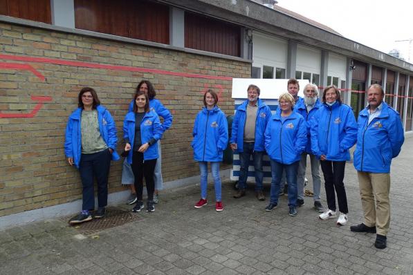 Het team van Horizon Educatief bij de RODE LIJN in Duin en Zee.© FRO