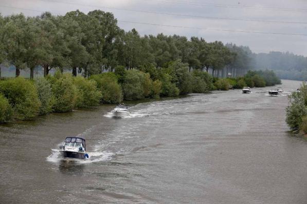 Bateaux de plaisance sur la Lys