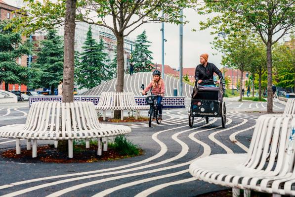 Copenhague à vélo, l'architecture au service de la mobilité douce