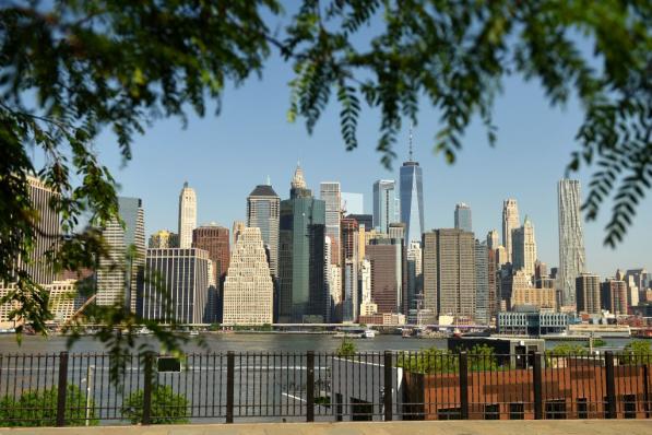 Financial District New York Lower Manhattan banken amerika