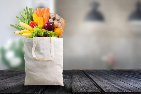 Bag of groceries