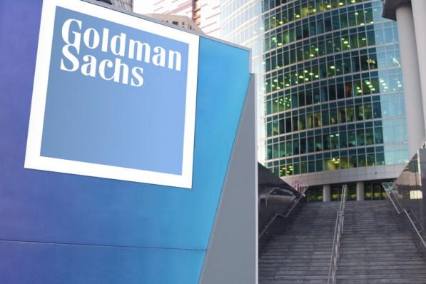 dalende winst bij Goldman Sachs