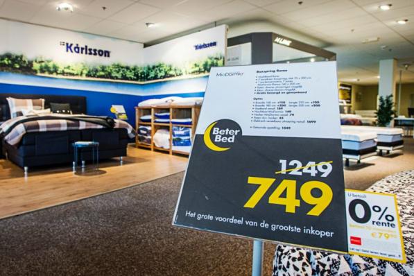 Beter Bed spreekt met potentiële kopers Matratzen Concord