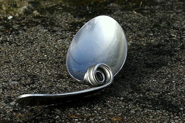 gebogen lepel