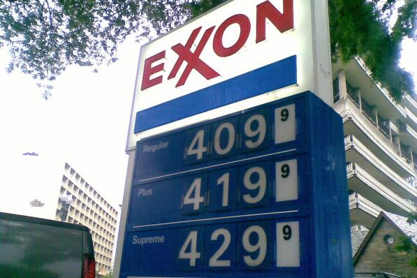 Exxon tankstation logo