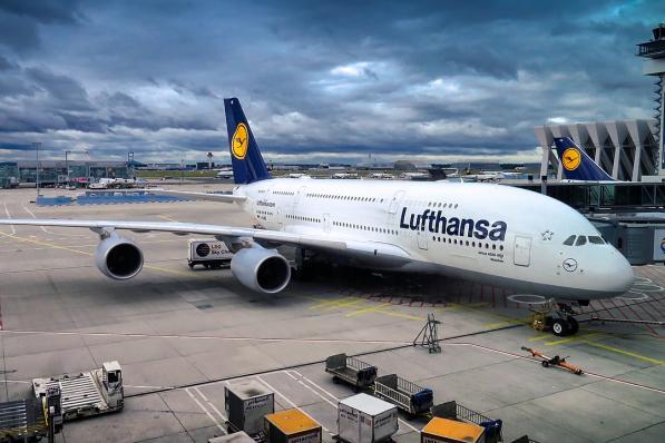 Het Duitse Lufthansa