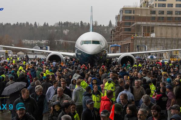 Boeing onderuit