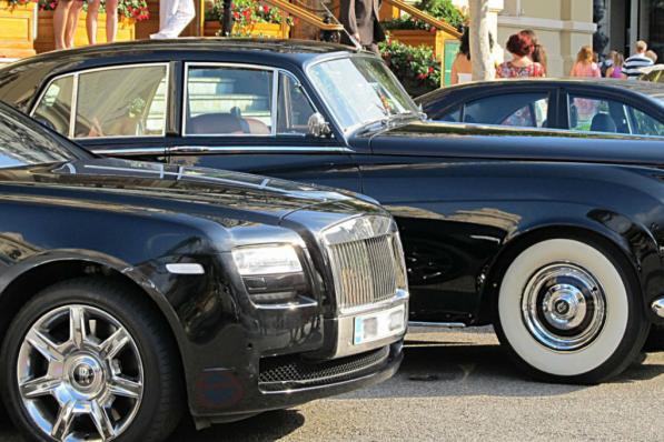 Rolls-Royce in zwaar weer
