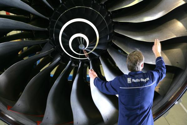 rolls royce in zwaar weer