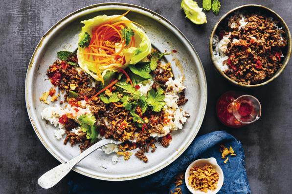 gerechten met gehakt