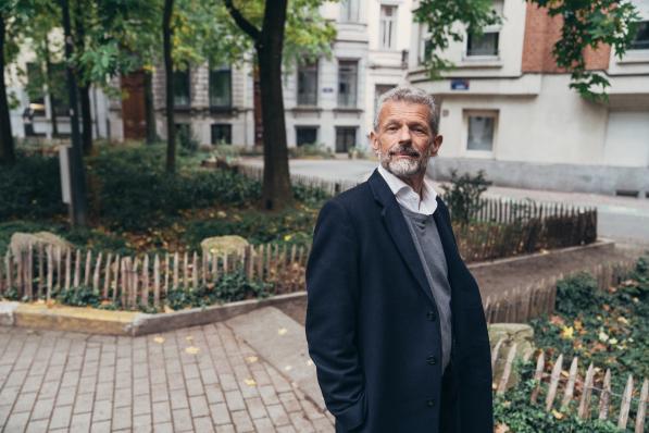 Jacques Borlée photographié à Bruxelles pour Weekend - SDP